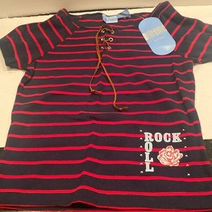 NWT & Vintage Extreme Limit Striped T-shirt